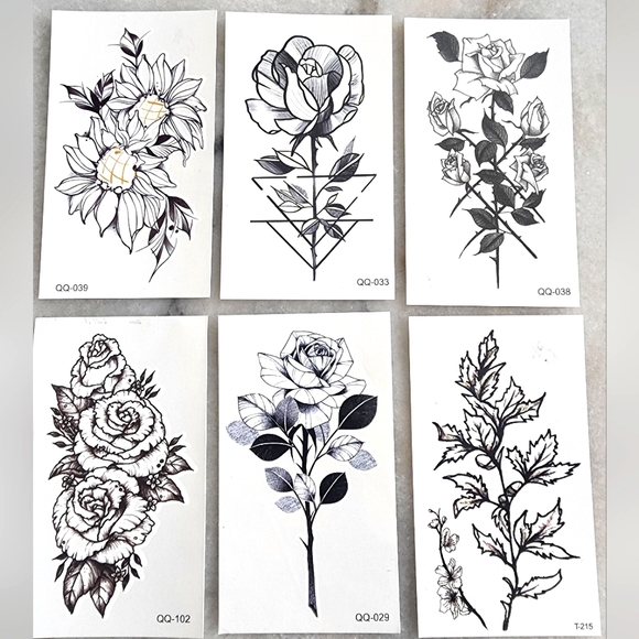 Accessories - 🔥TEMPORARY BLACK & WHITE TATTOO'S(28)🔥